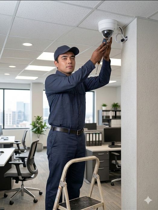 ВидеоКамера ўрнатиш хизмати. Услуга установка видеокамера