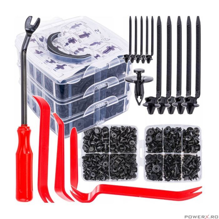 Set demontare tapiterie, 620 elemente, Red Technic