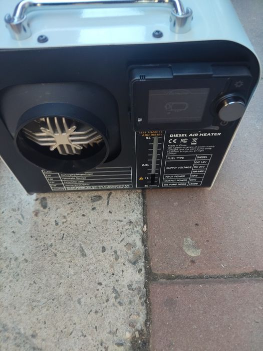 Sirocou auto 8 kw cu alarmă de CO cu oprire automată, încălzitor de pa