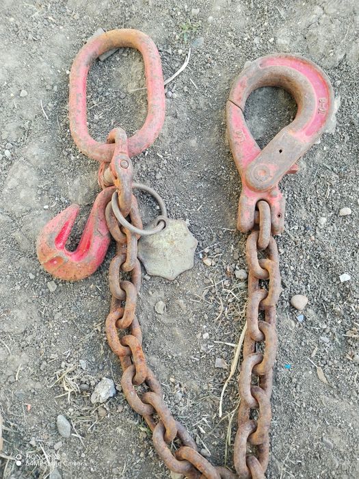 Lanț ridicare, ancorare macara 10 metri