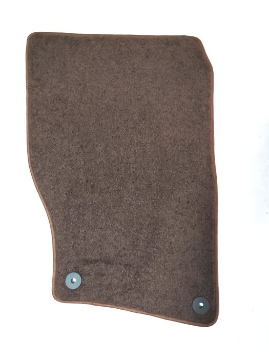 Covorașe mocheta Premium maro pentru Porsche Cayenne 2, VW  Touareg 2