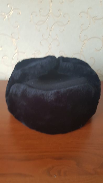 Шапка ушанка военная, мвд