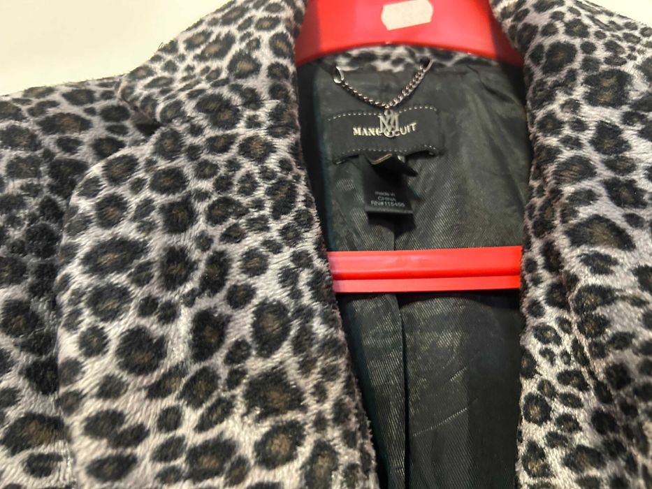 Дамско палто леопардово