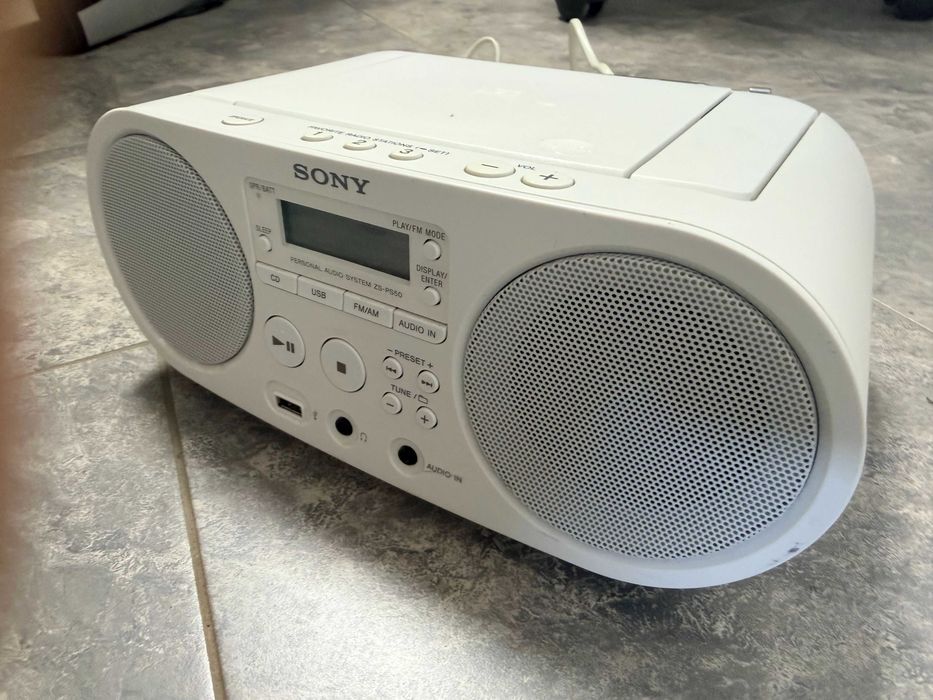 Минисистема радио Mp3 Плеър Sony Zs-Ps50