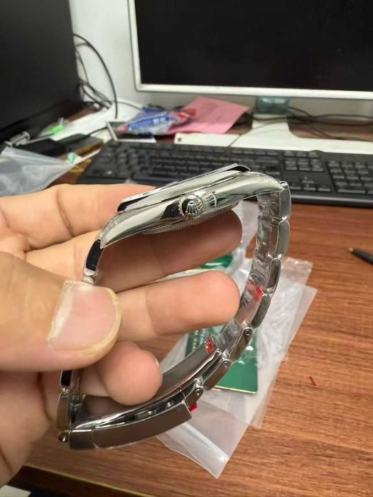 rolex oyster perpetual жълто/зелено 41mm