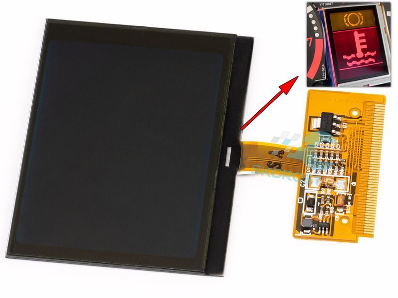 LCD Дисплей Display Километраж VDO Ауди AUDI A2 A3 A4 B5 A6 C5