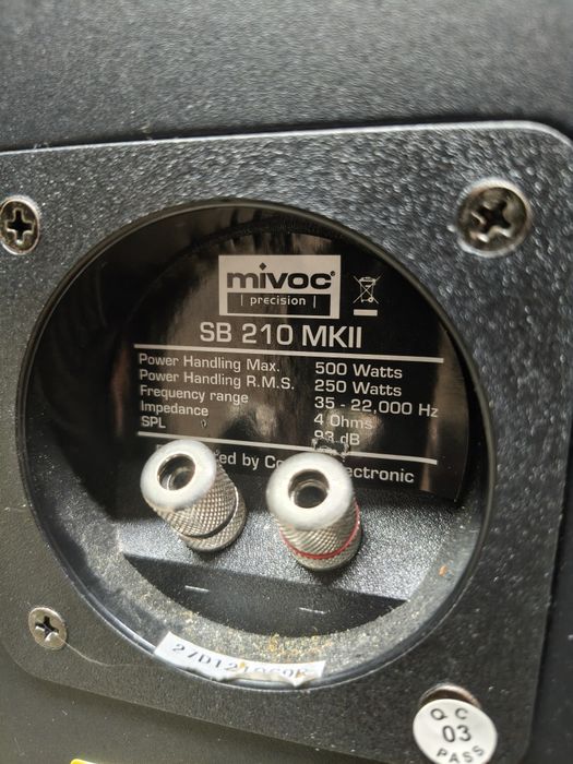 Немски тонколони MIVOC SB-210 MkII