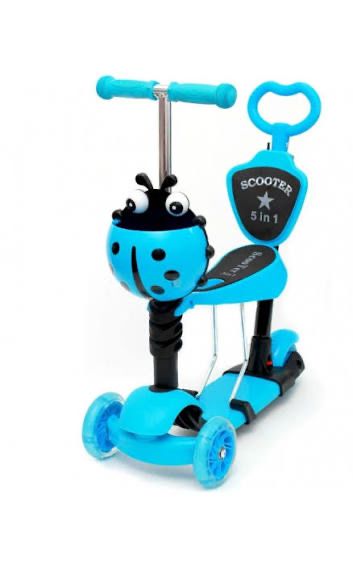 Самокат с ручкой 3 в 1