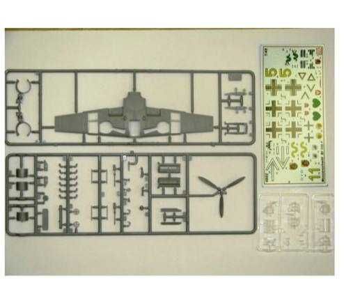 Сборная модель самолета Мессершмитт Bf 109 F-2 (Звезда, 1/48)