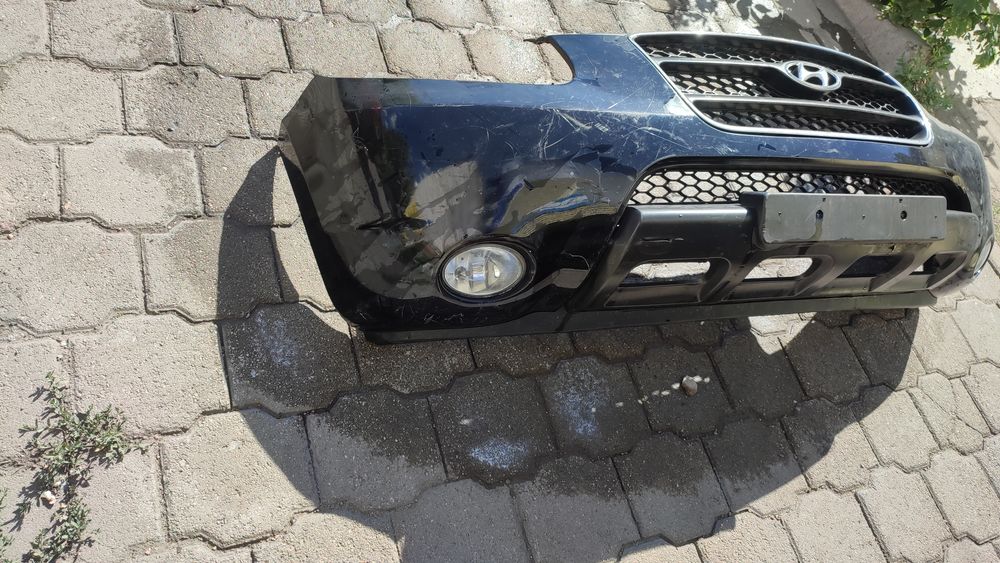 Передний бампер на Hyundai сантофе 2