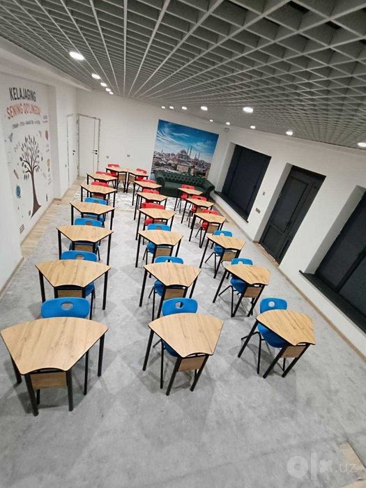 Parta stullar maktab oquv markaz uchun.|| Парта и стул школный,