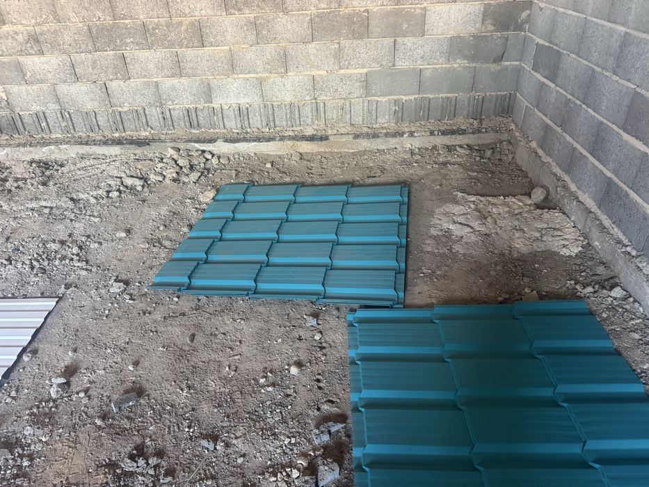 Продам металлочерепица конек морская волна каскад остатки