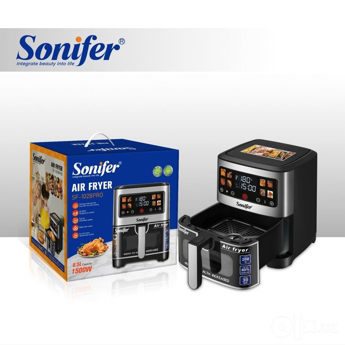 Аэрогриль Sonifer SF-1028PRO 6.5L — Сифатли ва қулай Аэрогриль