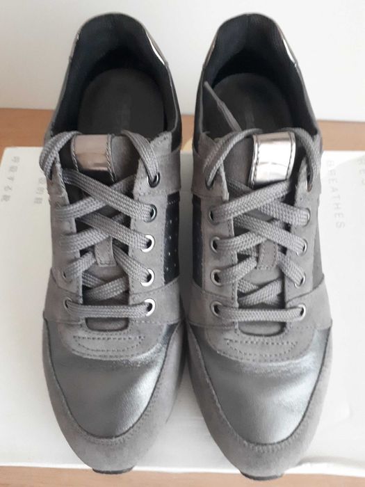 Сникърс Geox D Zosma графит / металик - 38 номер