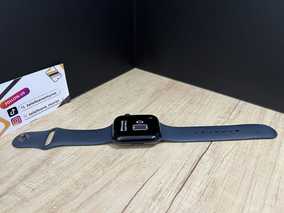 Apple Watch Seria 9 45mm Midnight Case Second-Hand Foarte Bun 2 ani ga