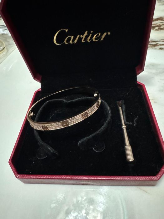 Pachet Bratara+Inel Cartier