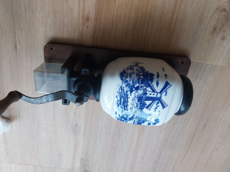 Accesoriu decorațiune înfrumusețare ceramica lemn Olanda Delft 1960