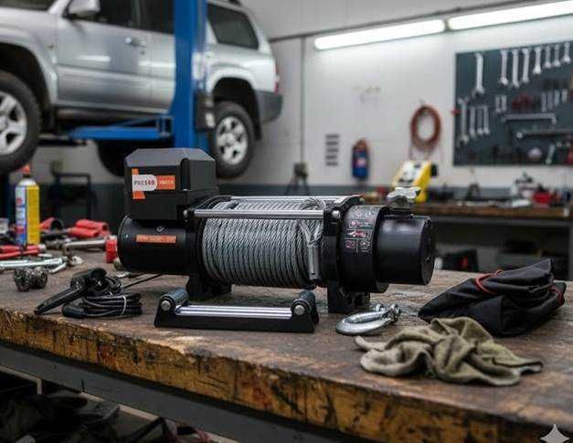 PRESKO Winch PEW 12000 Електрическа Лебедка 12V