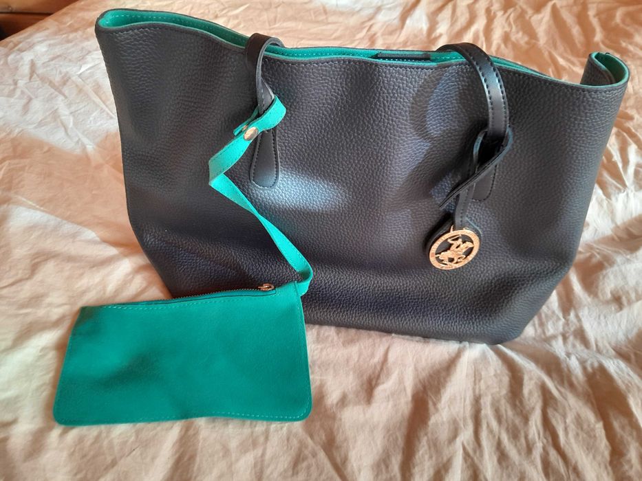 Чанта Beverly Hills Polo Club с несесер, нова