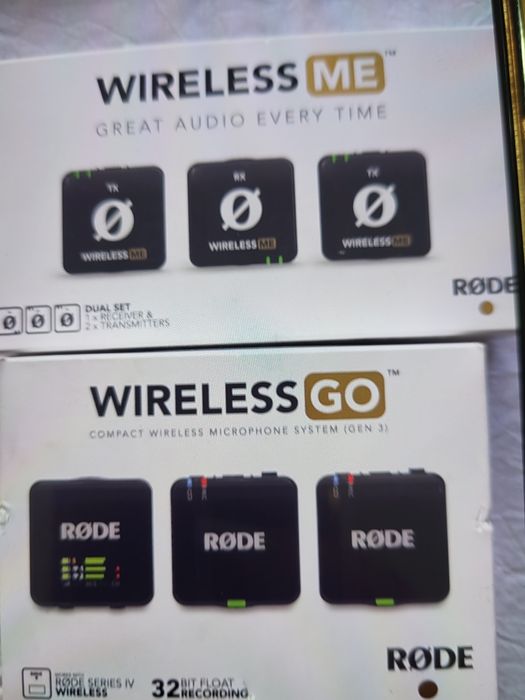 Rode wireless GO3, wireless ME