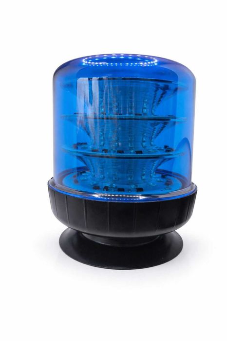 Аварийна сигнална лампа Blue 72LED Буркан за таван син Маяк