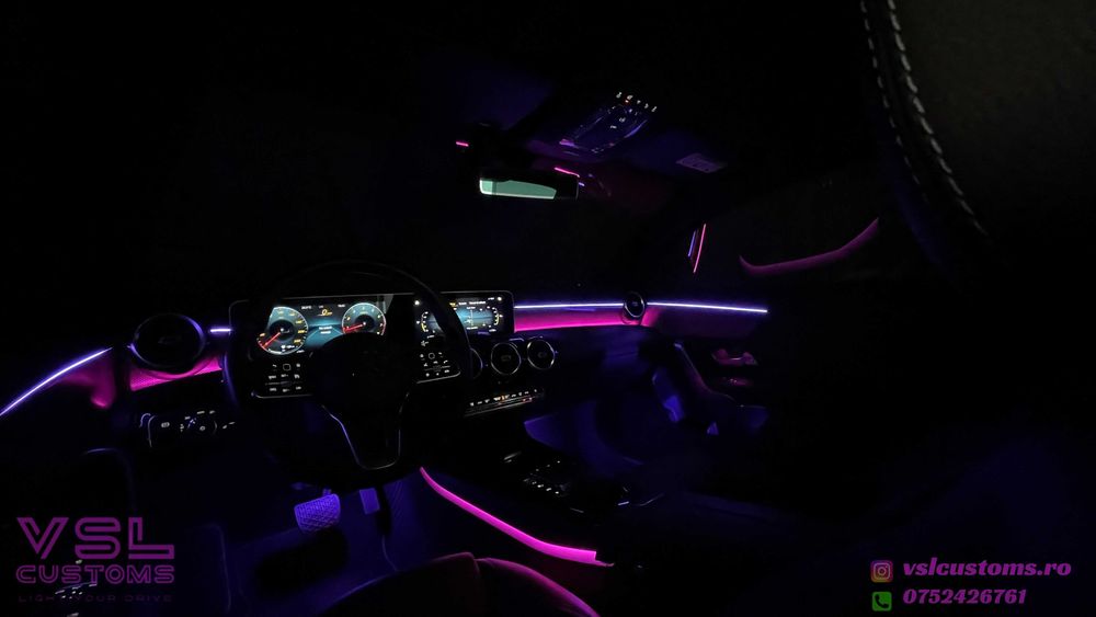 Lumini Ambientale (Mercedes, Audi, Bmw, Skoda, Tesla, VW, Porsche,Etc)