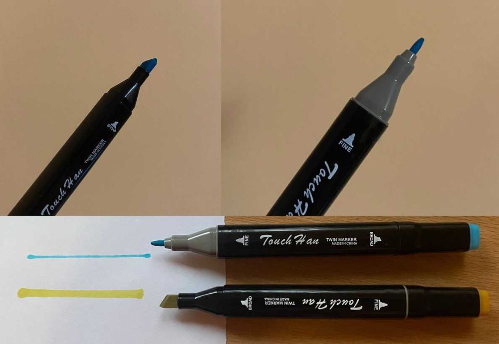 Комплект от двустранни маркери 80бр.