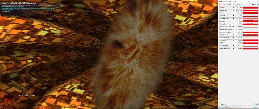 Placa video RX580 Sapphire Nitro+ 8gb