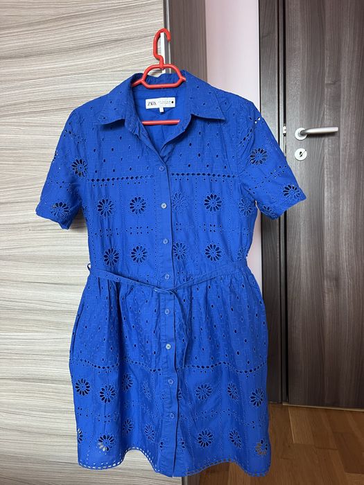 Тъмносиня рокля Zara