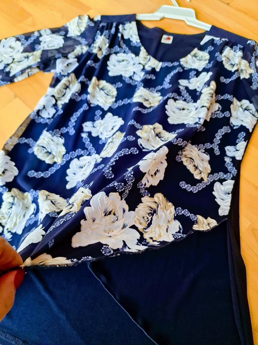 Bluze elegante dama, super model, insertii voal,diverse mărimi