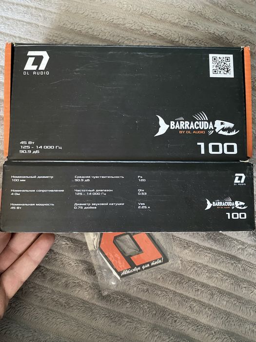 DL audio Новые динамики barracuda 100