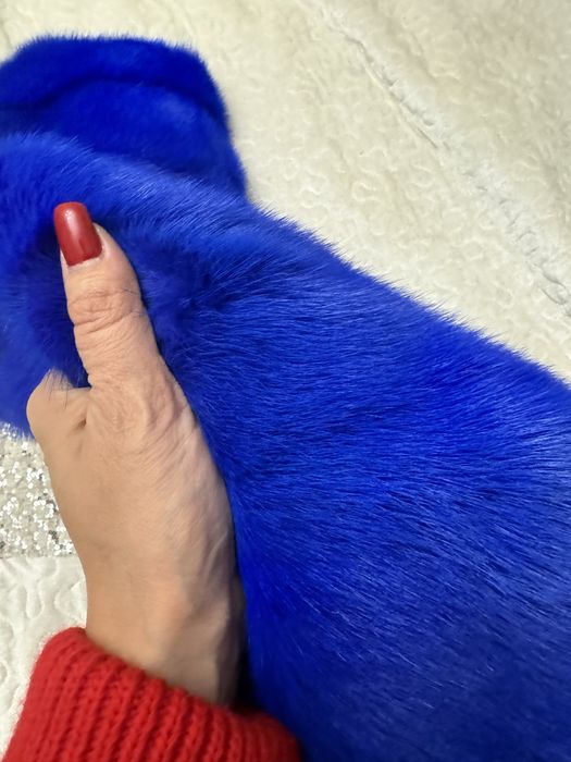 Норковая безрукавка