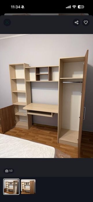 Письменный стол с шкафами