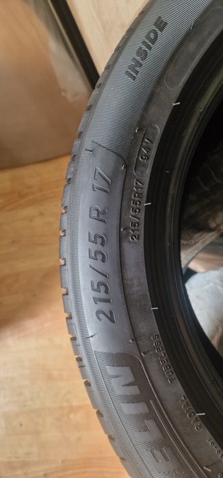 Продаю шины Michelin 215/55/R17