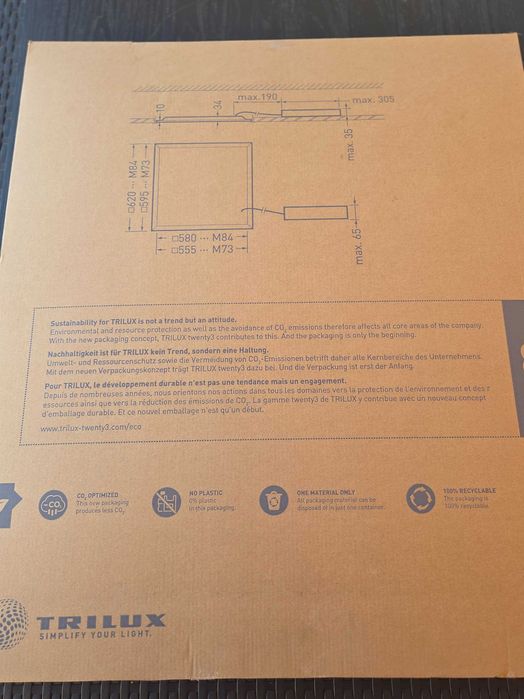 2 panouri led profesionale