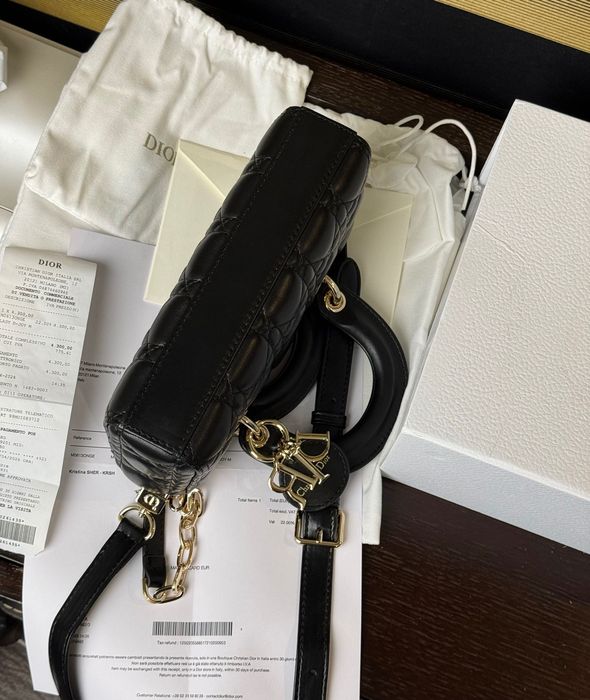 Сумка Dior Small Lady D-Joy Cannage leather bag