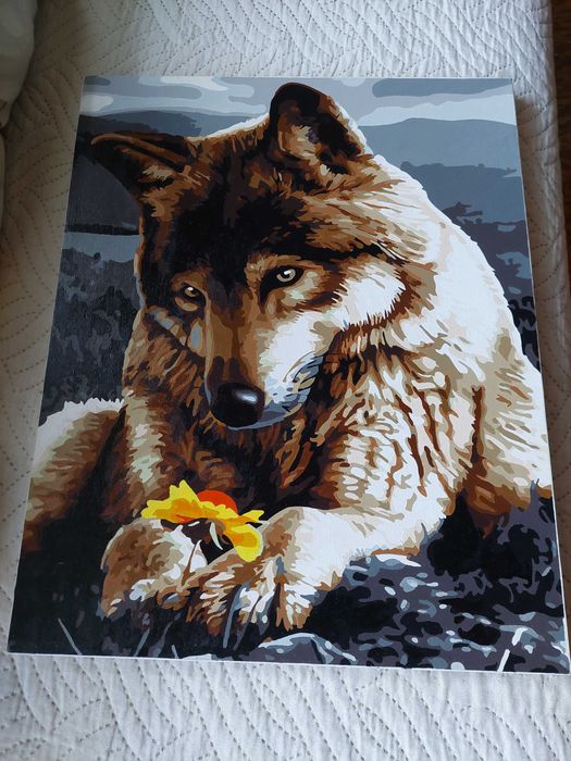 Картини рисувани по номера.