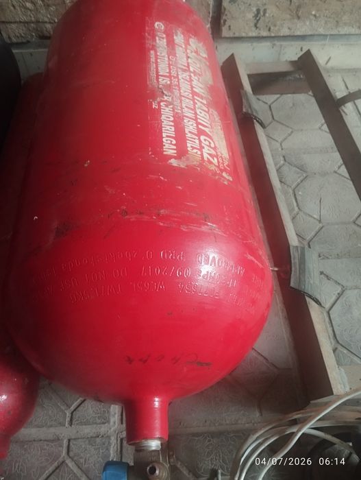 Metan balon 65 litrlik.2017 yili.komplekt
