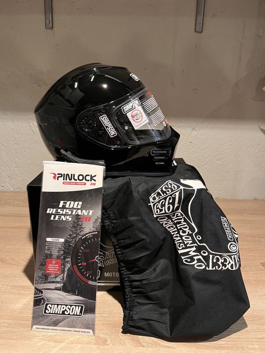 Casca moto SIMPSON Darksom si Venom XS,S,M,L,XL