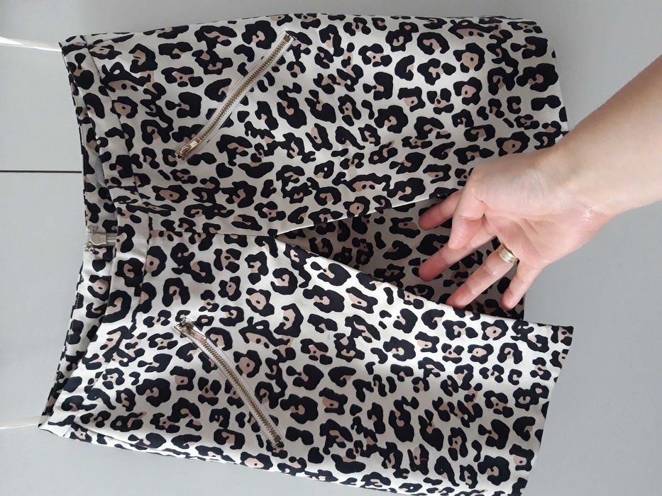 Fustă New Look animal print marime 10/M