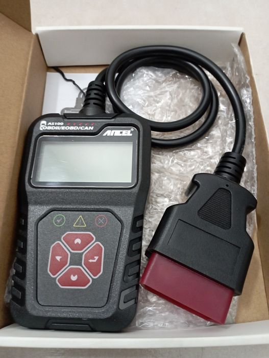 Ancel OBD2 диагностичен скенер, LCD екран, поддържа OBDII съвместими п