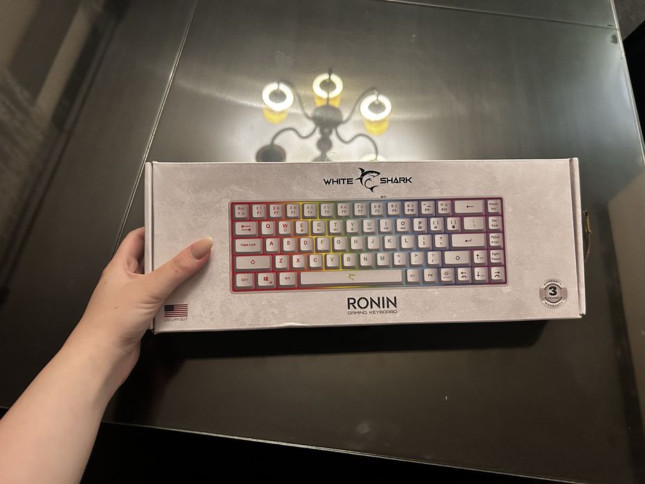Tastatura White Shark RONIN Rainbow led