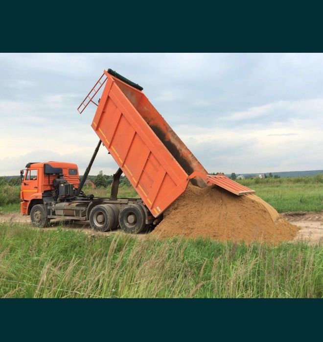 Щебень все фракции песок отсев