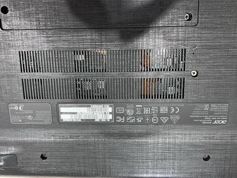Продам ноутбук aspire e5-576
