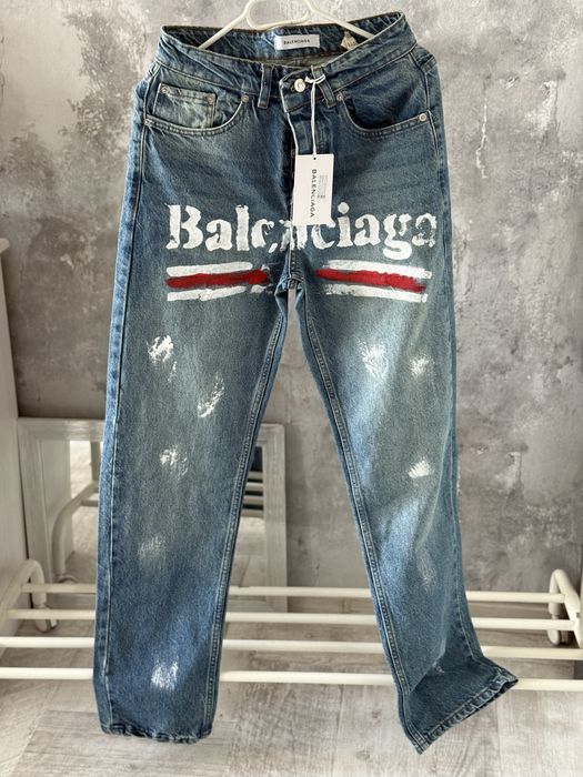 Blugi Balenciaga Dsquared2 Amiri OFF White trapstar