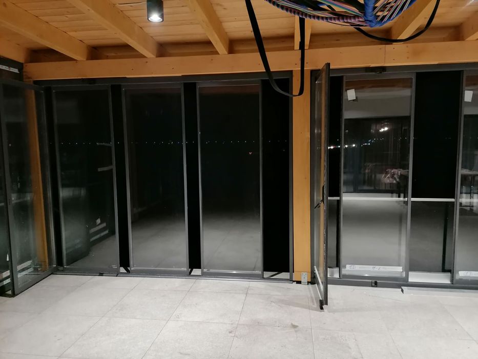 INCHIDERE terasa sticla glisanta securizata geam termopan