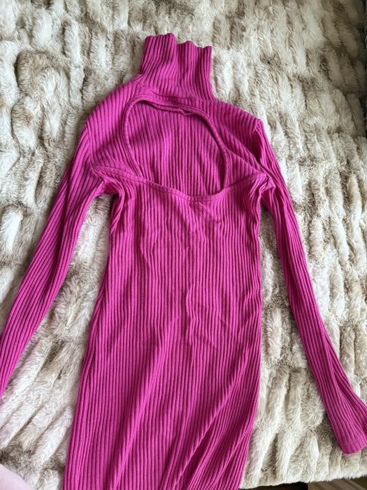 Дълга рокля - розова