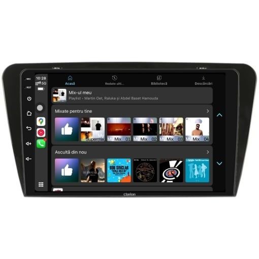 Navigatie CLARION Skoda Octavia 3 2013-2020 10 inch 4GB 64GB 8 CORE
