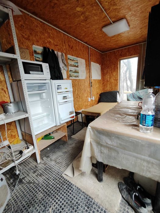 Контейнер  прорабский 40 ф. , утеплитель пена.