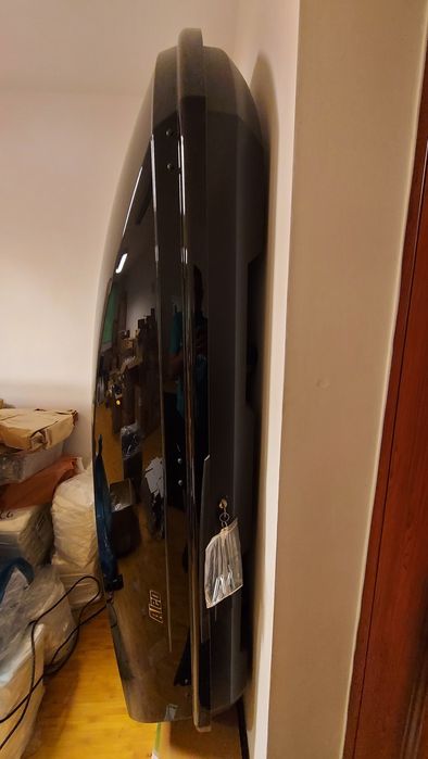 Cutie portbagaj Neumann Aleo Adventure 205 Negru Lucios, 205x84x46cm,